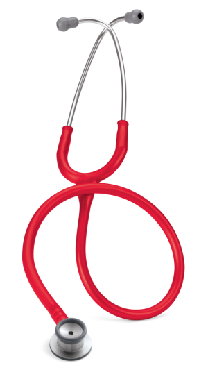 3M Littmann Classic II Infant stethoscope, standard finish chestpiece, red tube