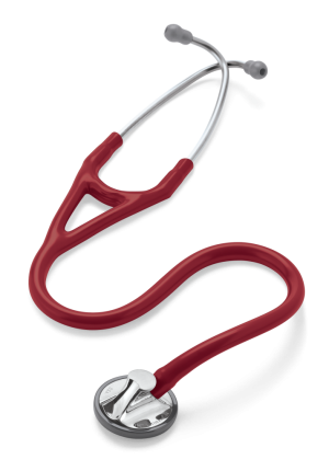 3M Littmann master cardiology stethoscope, standard finish chestpiece, Burgundy tube