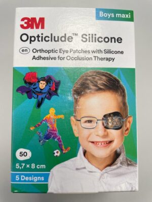 Opticlude Silicone boys maxi